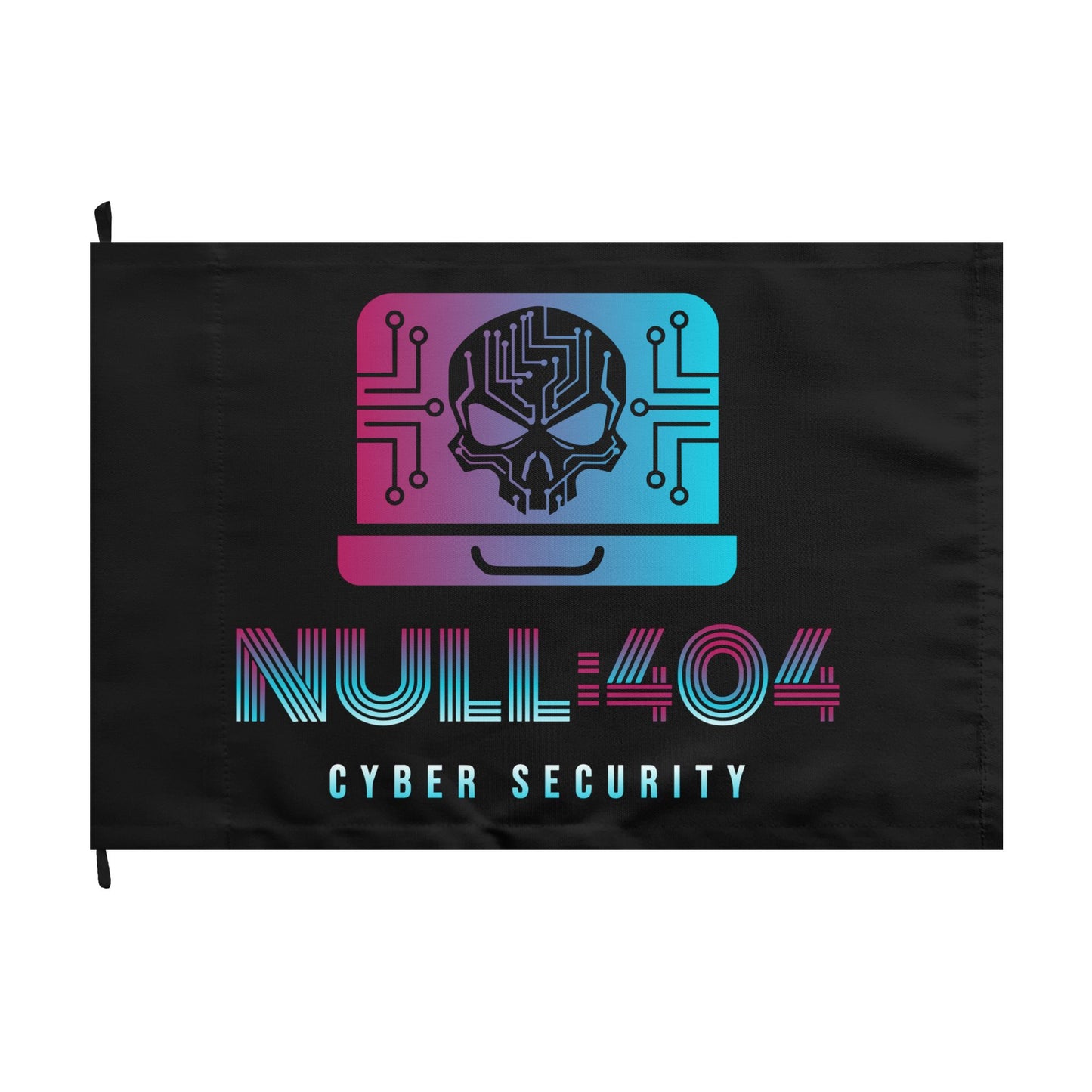 Null404 Signal Flag — Double-Sided