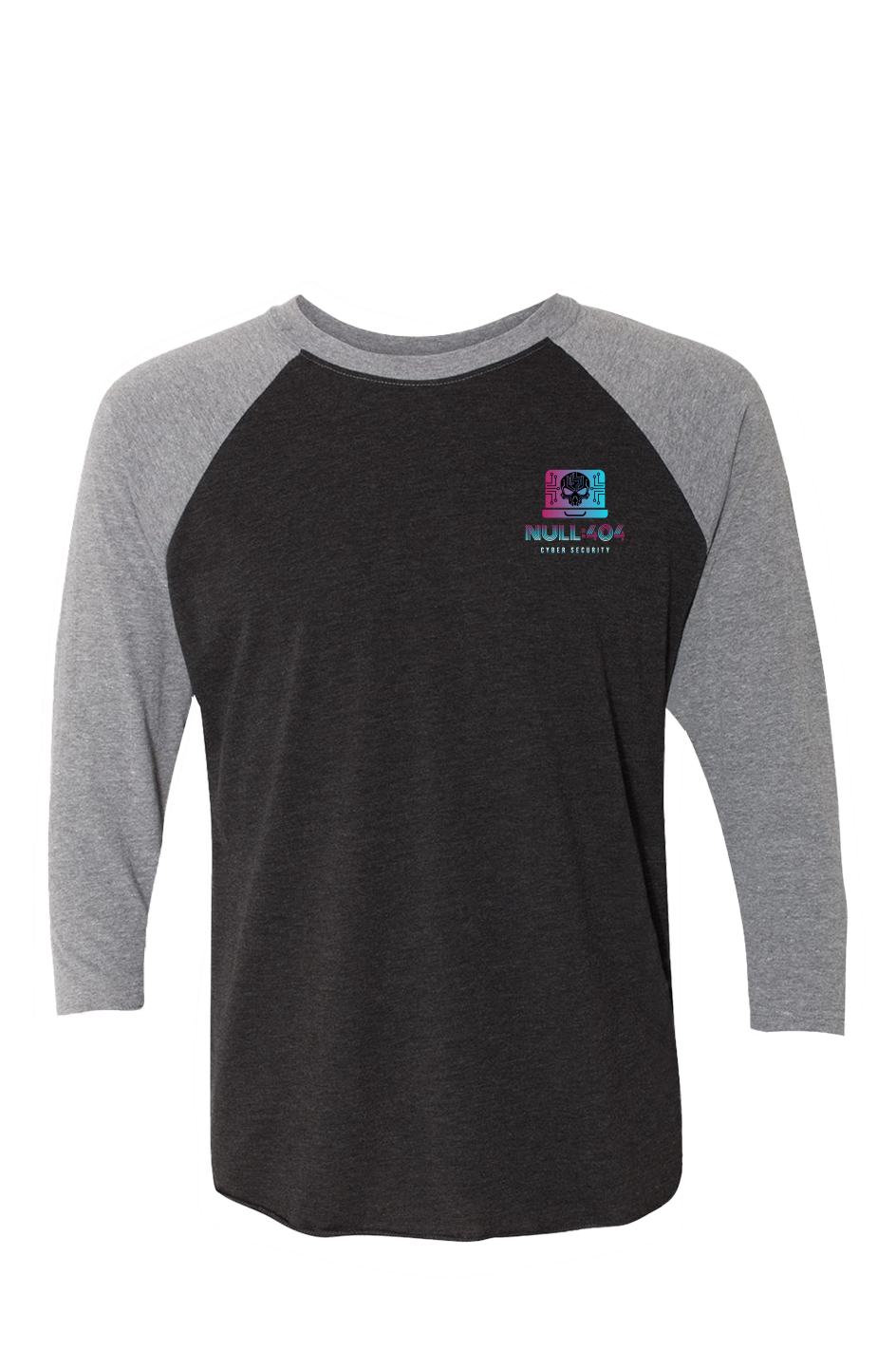 Null404 Color Triblend Three Quarter Raglan Tee