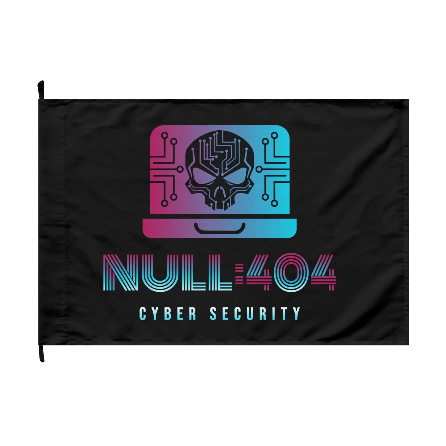 Null404 Signal Flag — Double-Sided